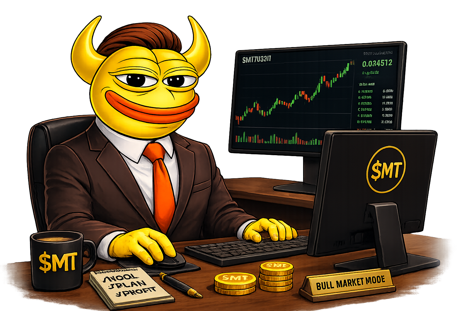 MemeToro invest hero artwork